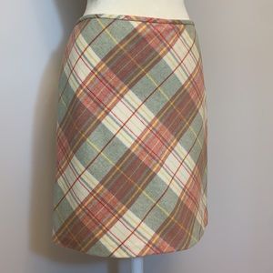 Ann Taylor LOFT Plaid Skirt - NWOT